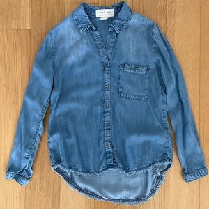 Cloth & Stone Anthropologie Chambray Button Down